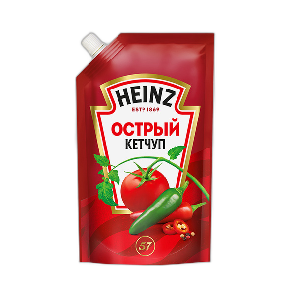 Кетчуп Heinz острый 320 г