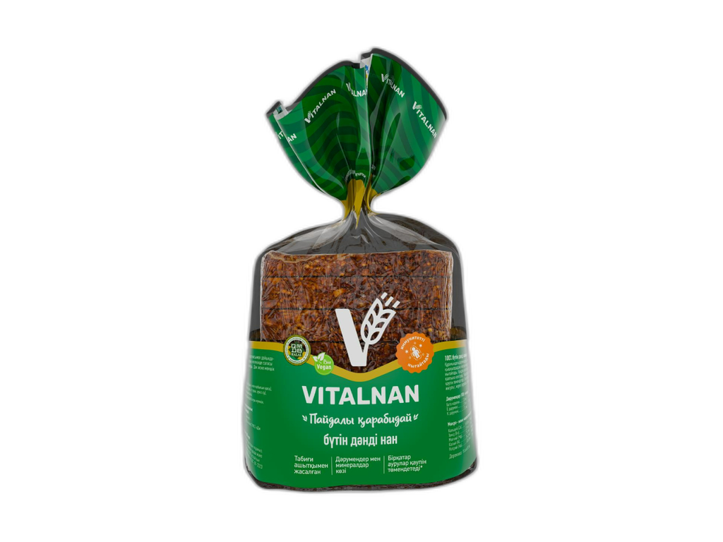 Хлеб Vitalnan цельнозерновой Полезная рожь 300 г