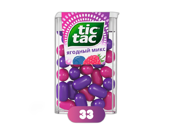 Драже Tic Tac Ягодный микс 16 г