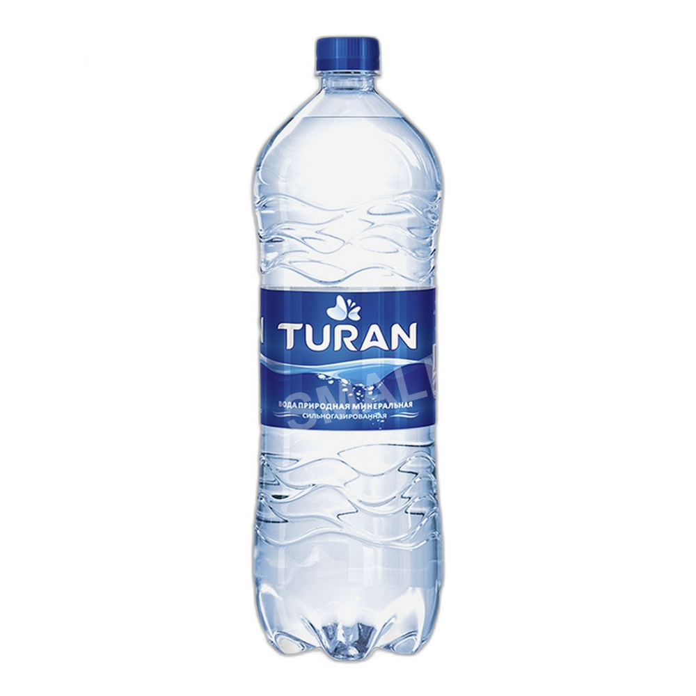 Вода минеральная Turan газированная 1,5 л