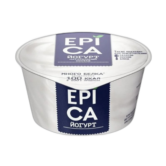 Йогурт Epica натуральный 6% 130 г