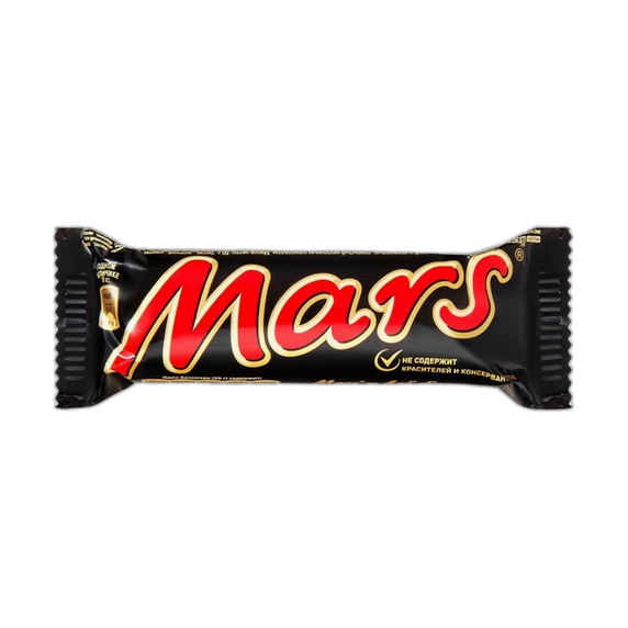 Шоколадный батончик Mars 50 г