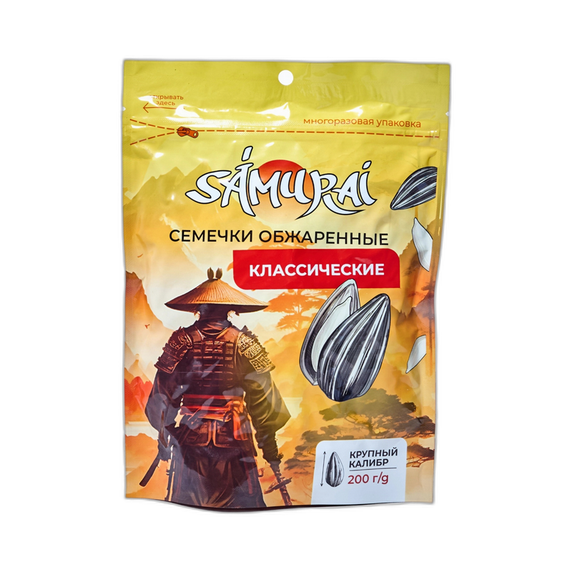Семечки Samurai обжаренные классические 200 г